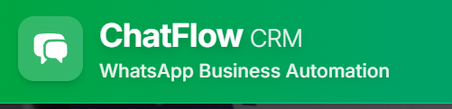 ChatFlow CRM Logo